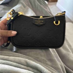 Louis Vuitton Black Mini Monogram Bag